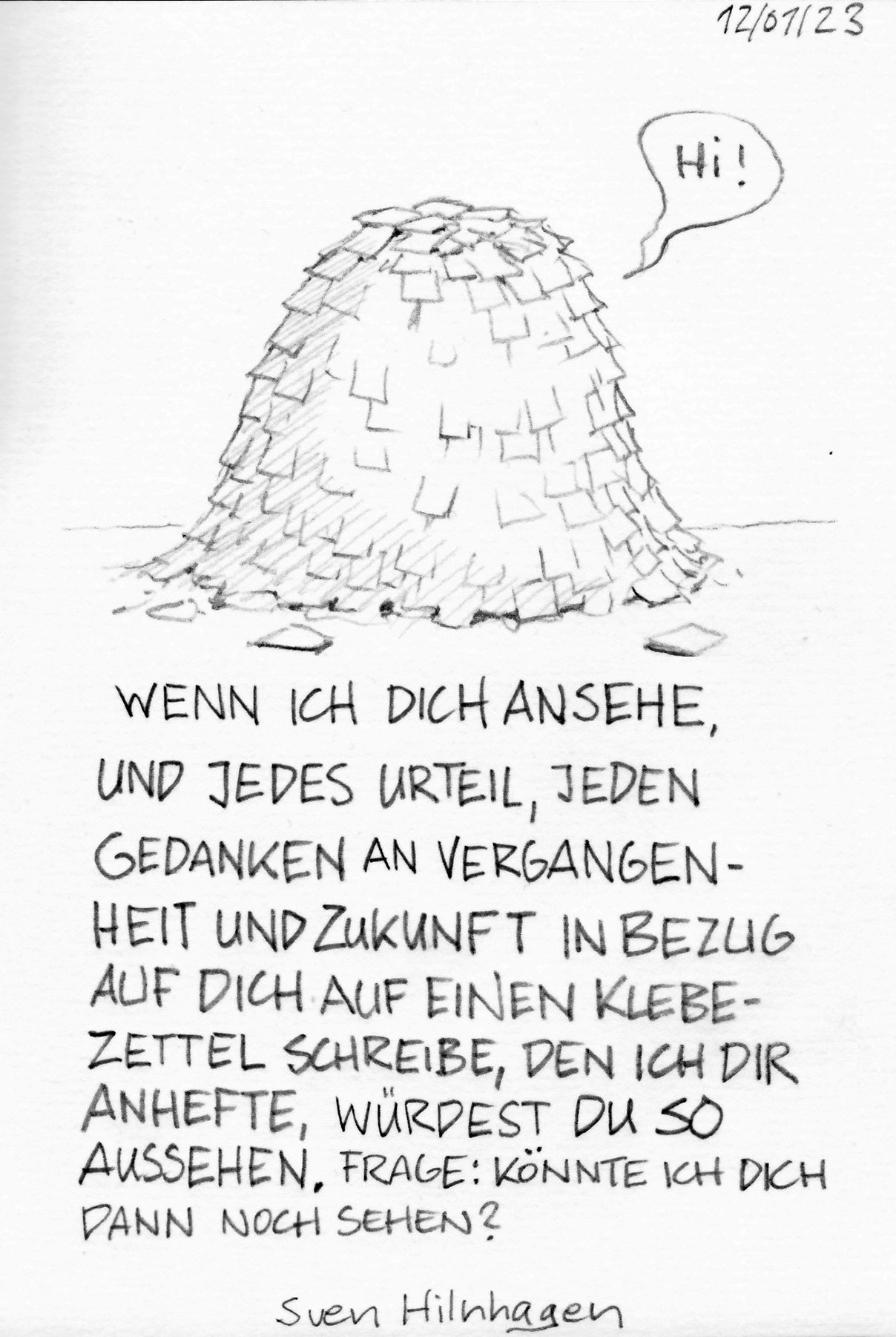 bist du unsichtbar?