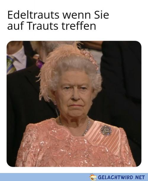 Blick der Verachtung