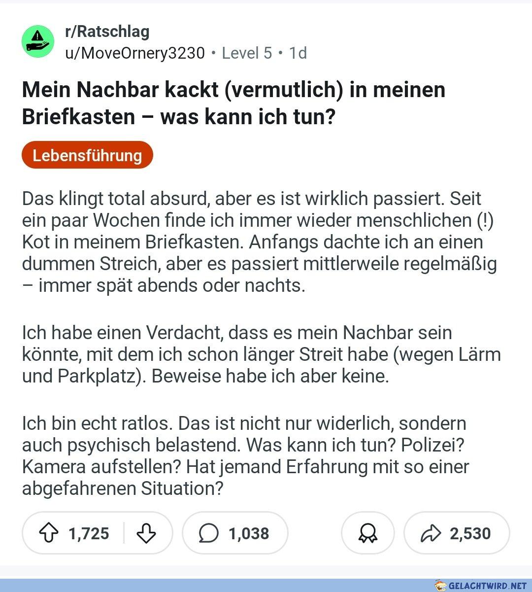 Briefkasten AA One