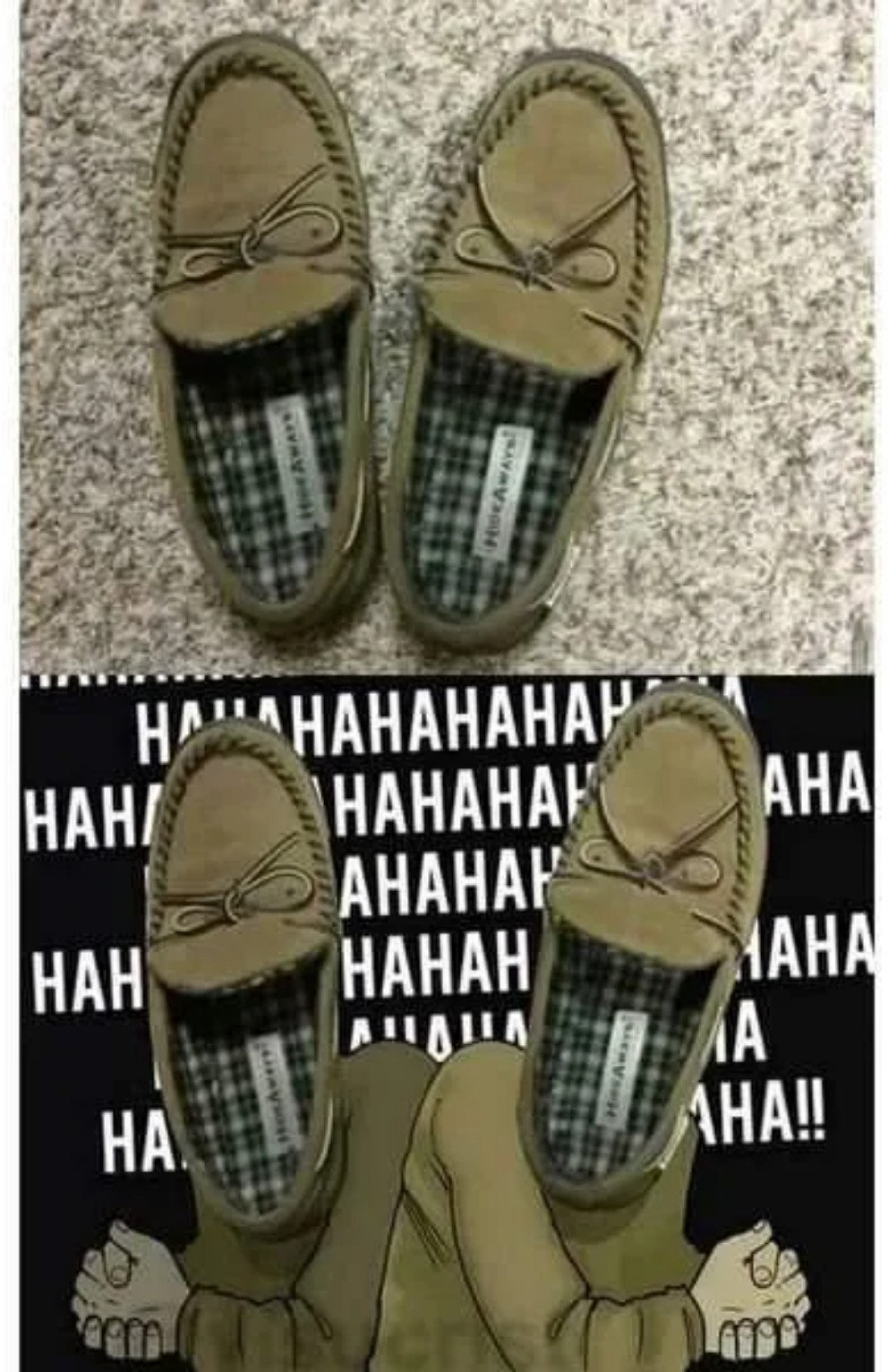 Böse Schlappen