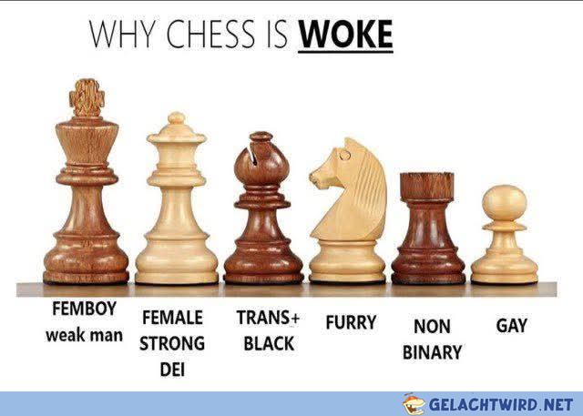 Chess is woke
