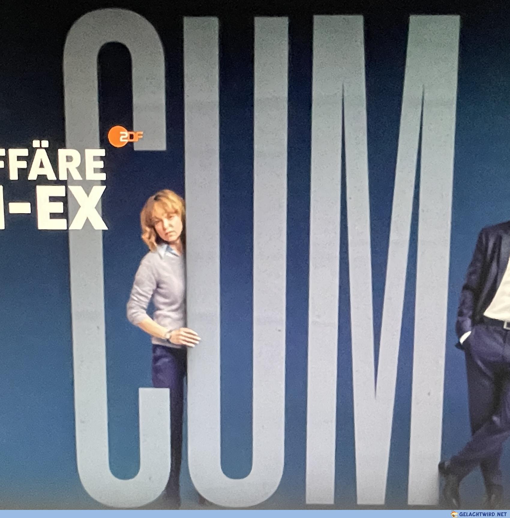 Cum auf die Ex