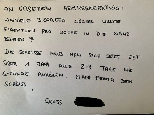 Da isser wieder
