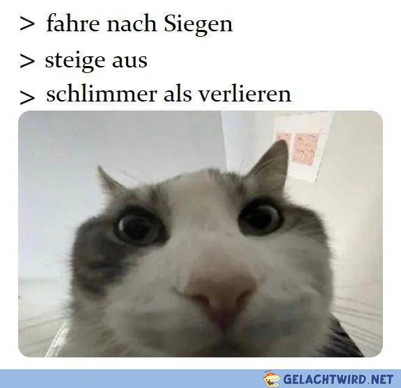Da ist der Watz verreckt