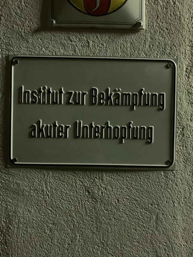 Da muss ich hin