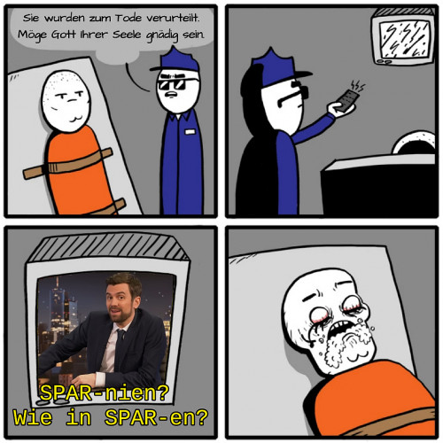 Dann lieber gleich der Strick