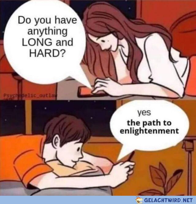Das ist der Weg
