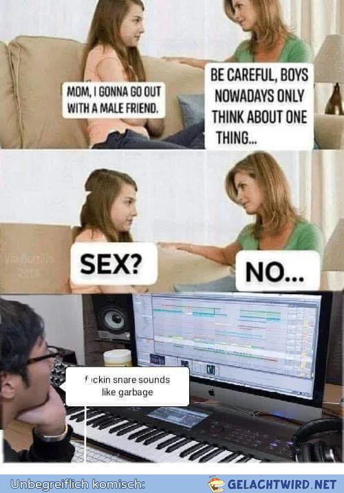 Denken immer an das eine