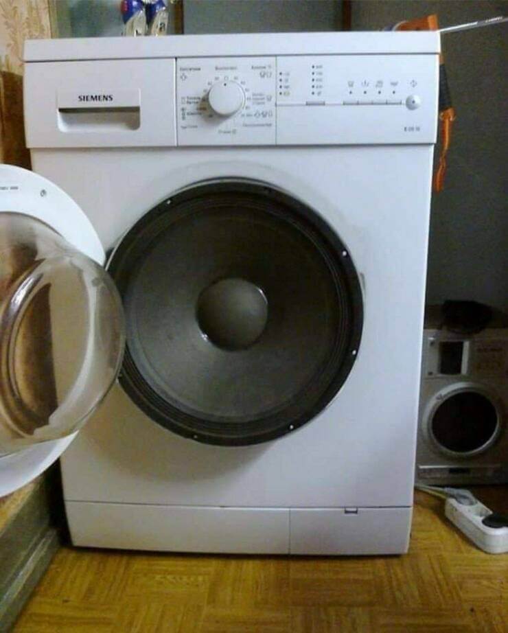 Der Bass muss schleudern