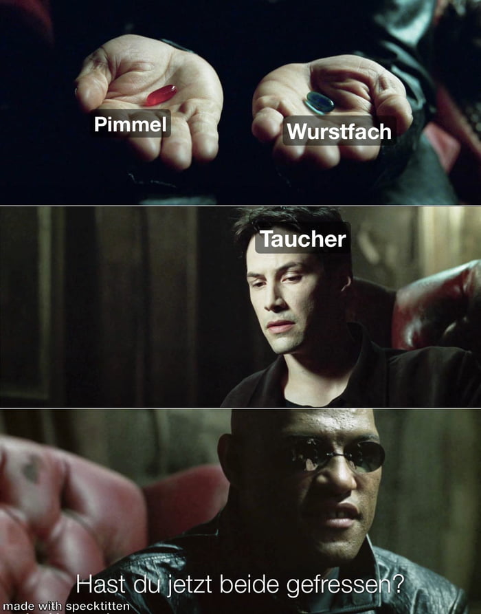 Der braucht einen Moment