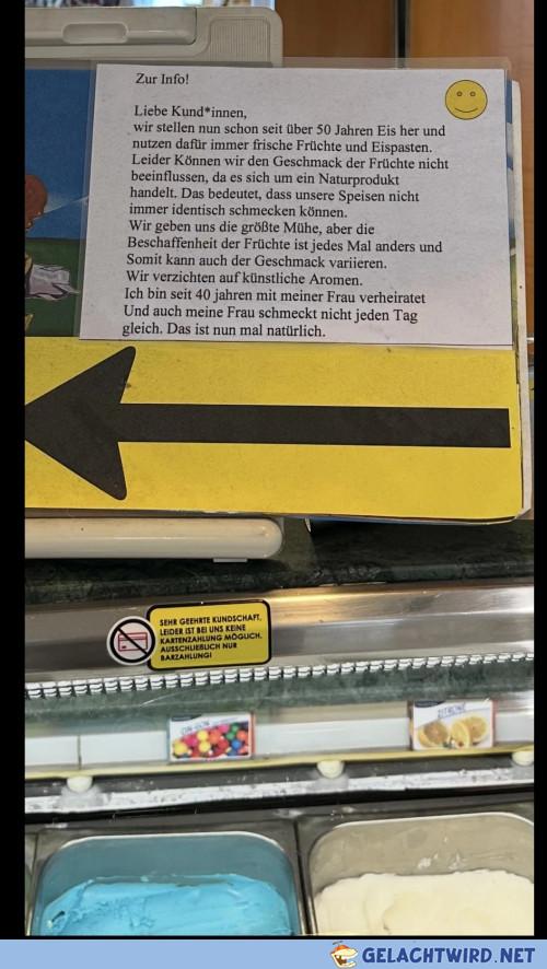 Der Onkel mit dem Speiseeis