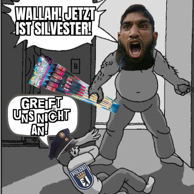 Der Silvester-Messermann.