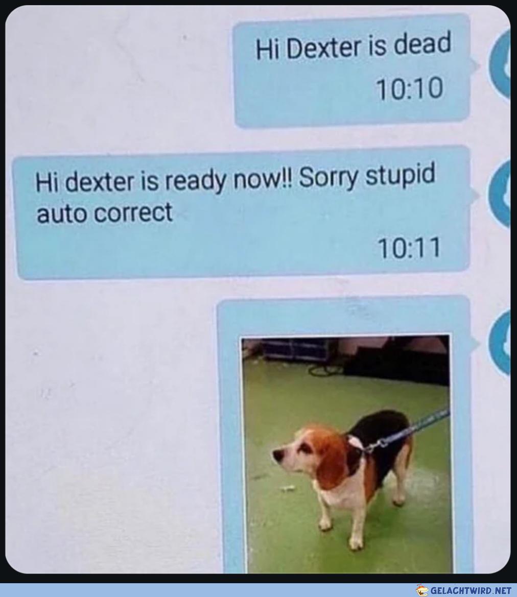 Dexter is dod