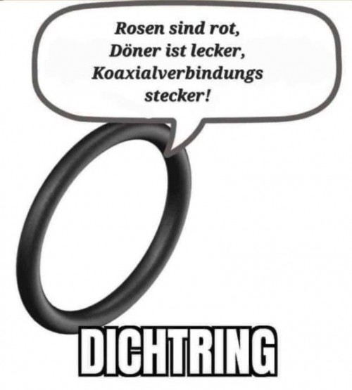 Dichtet hervorragend