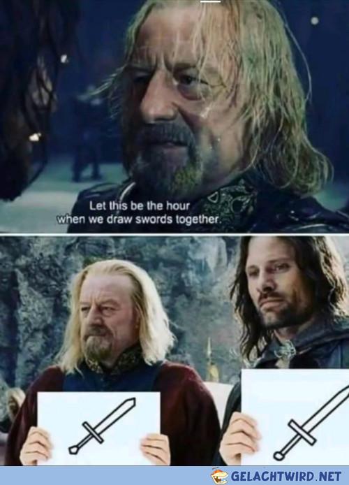 Die Feder ist halt mächtiger