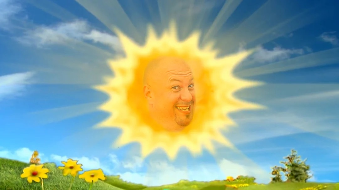 Die Sonne im Teleschwabbiland