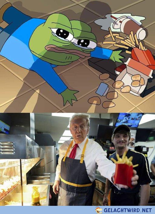 Donald, der Tröster.