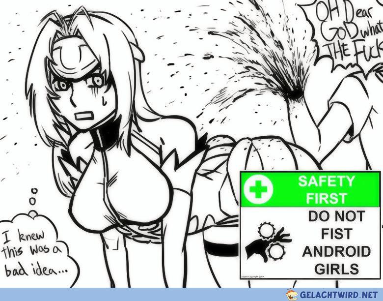 Dont fist a cyborg
