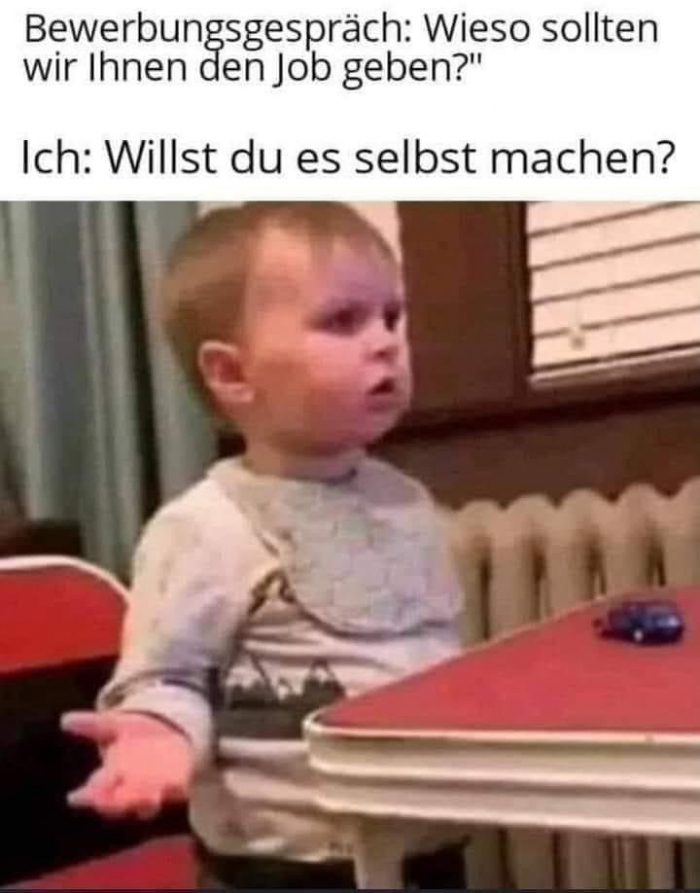 Doofe Frage