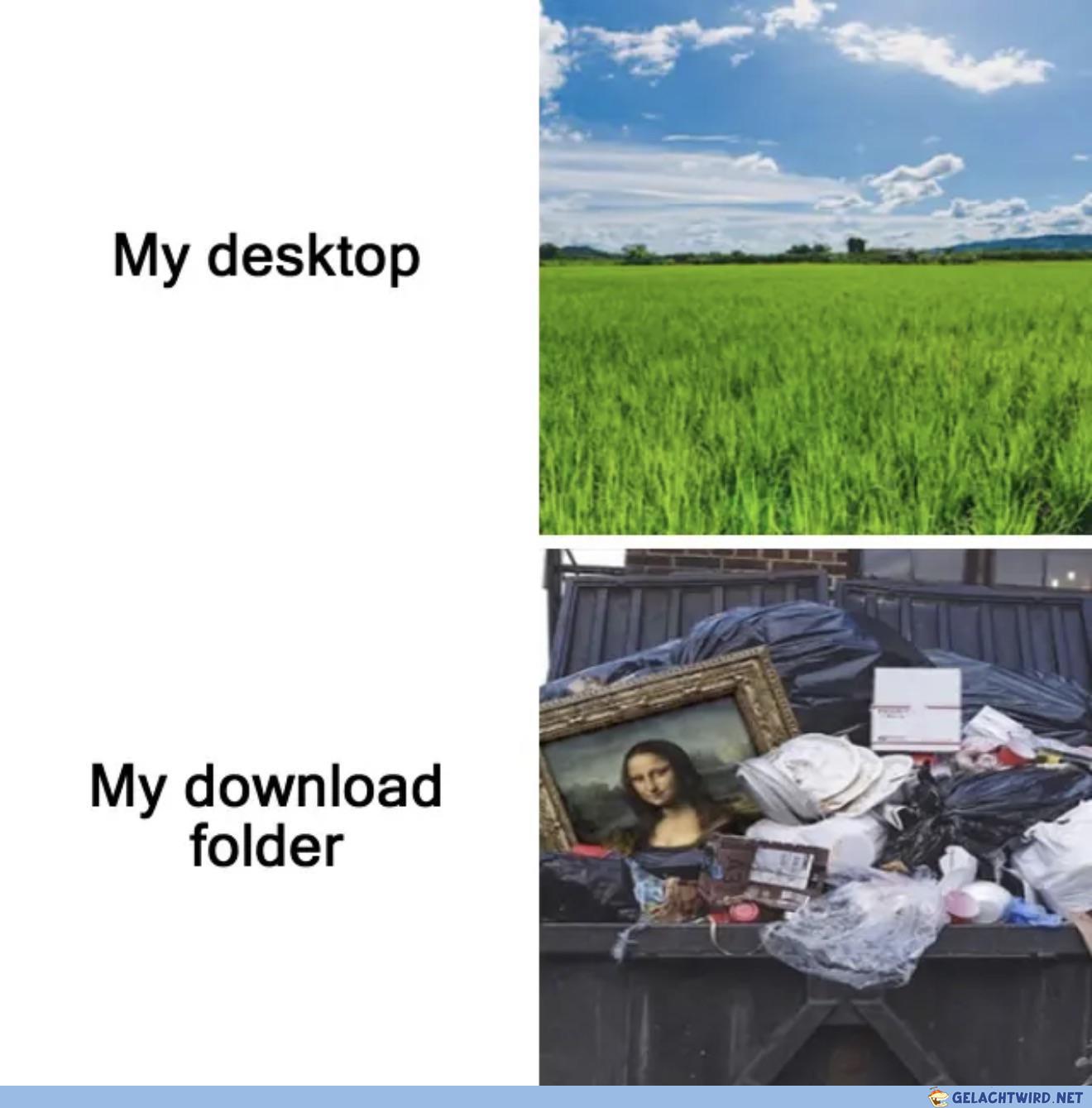 Download folder