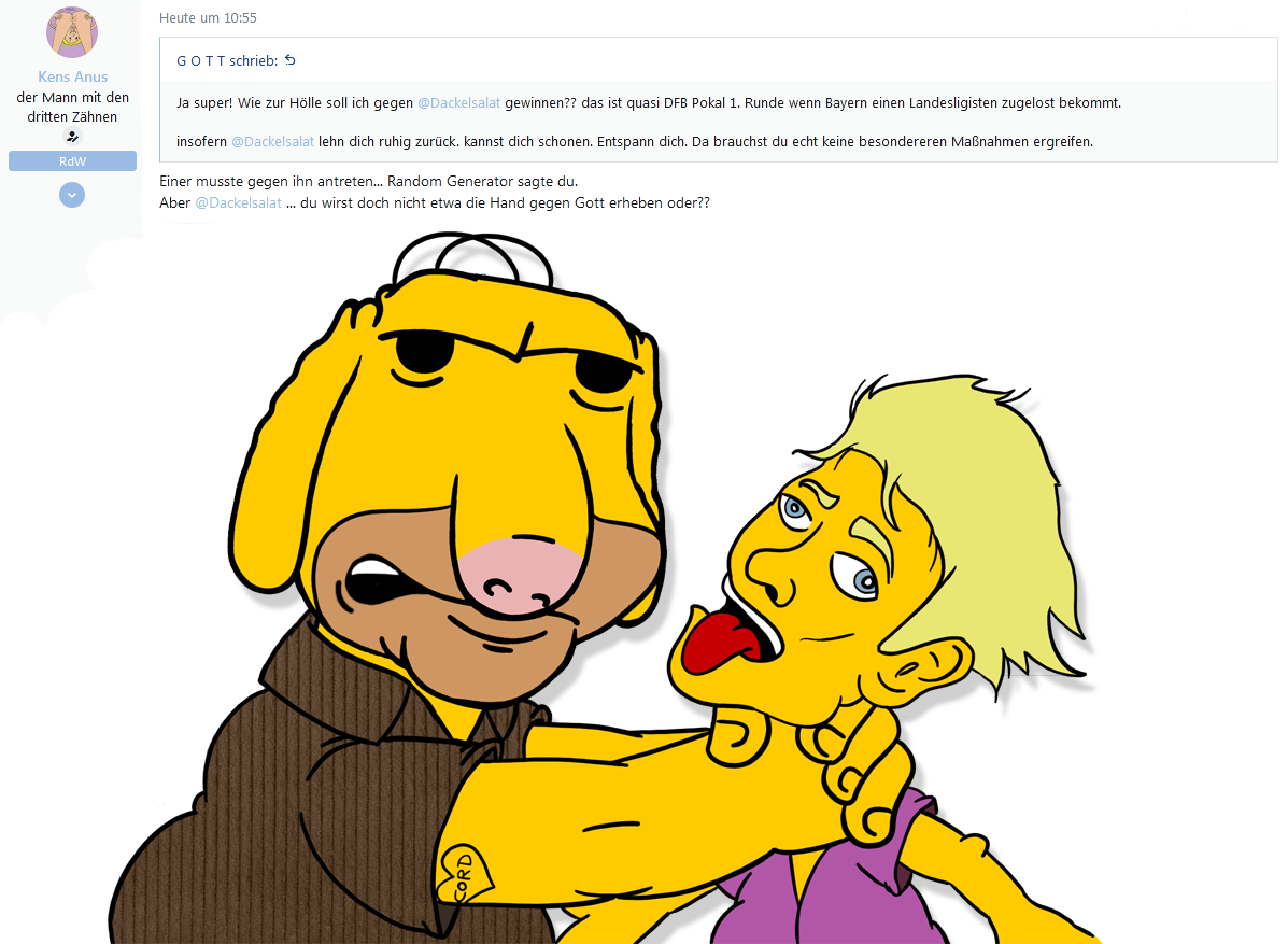 Du mieser, kleiner...