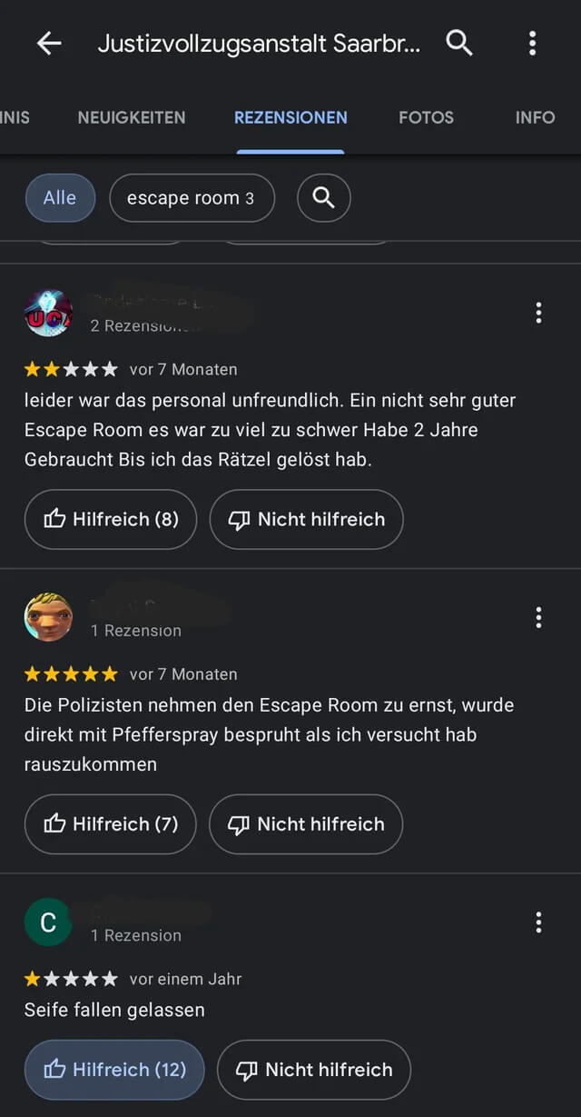 Echt mieser Escaperoom