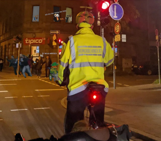 Egal wie behindert du bist