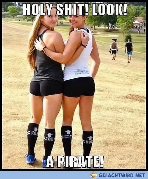 Ein Pirat...