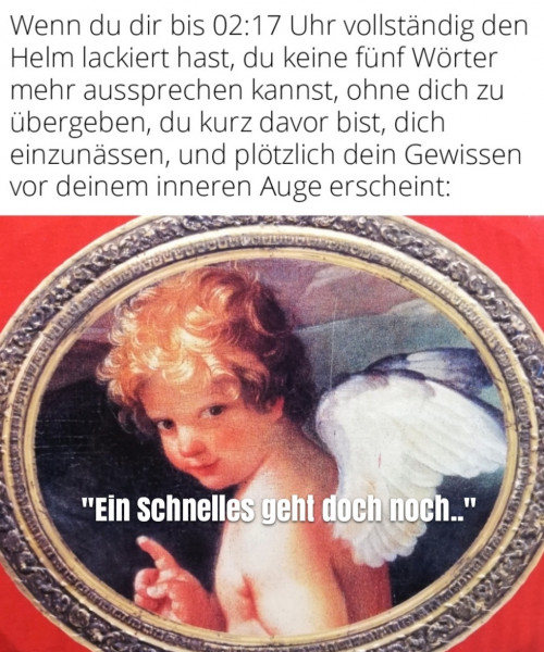 Einer geht immer noch