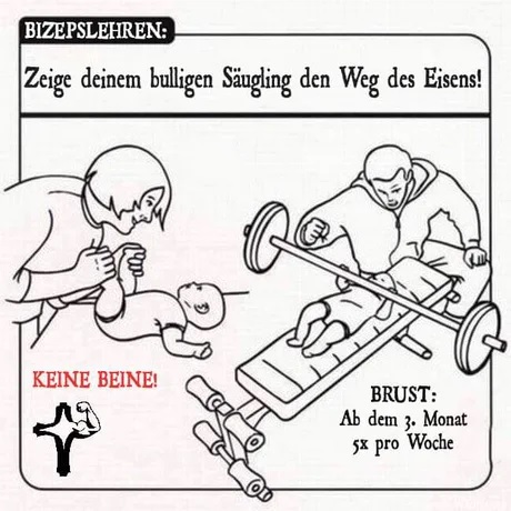 Endlich wieder pumpen