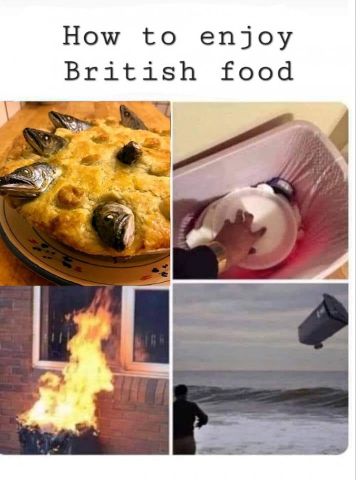 Englands Essen stinkt
