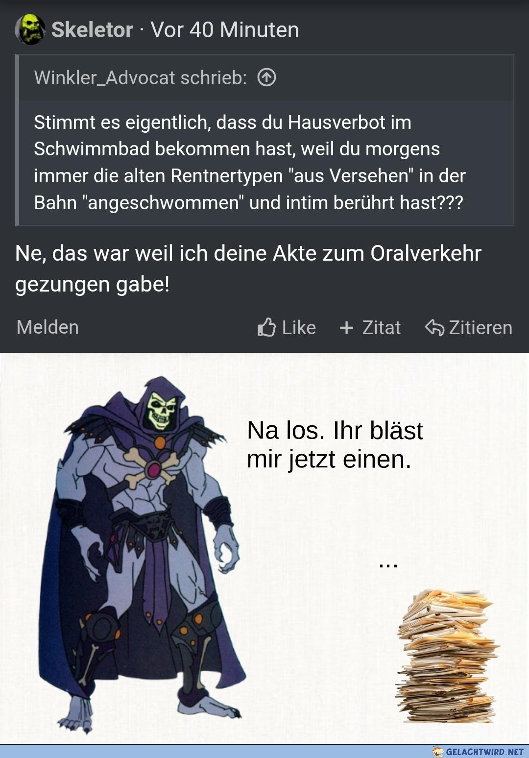 Er gat sie gewunken