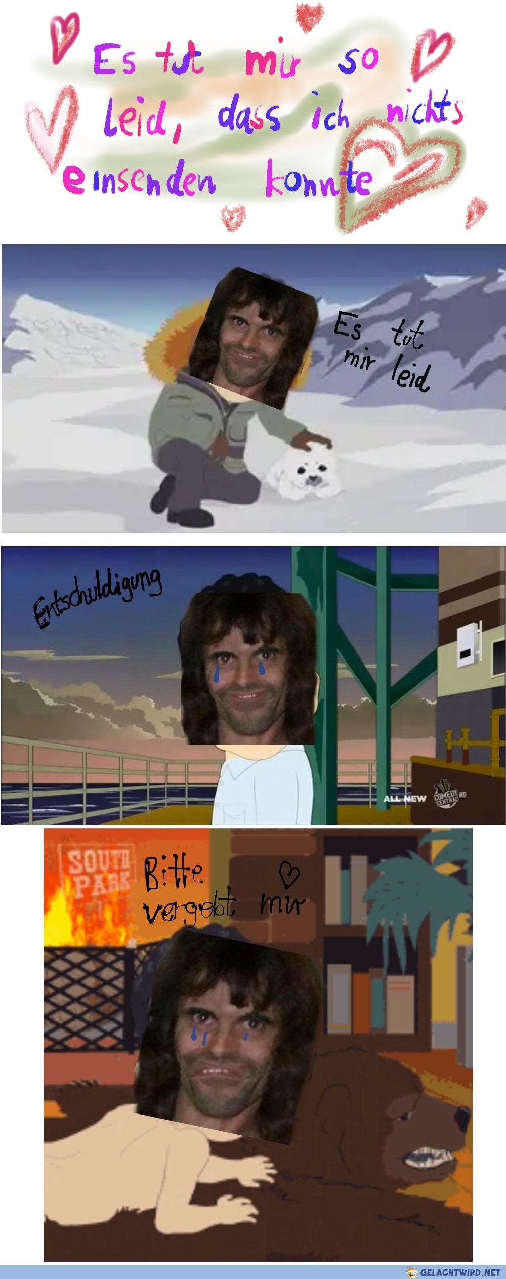 Es tut mir leid!
