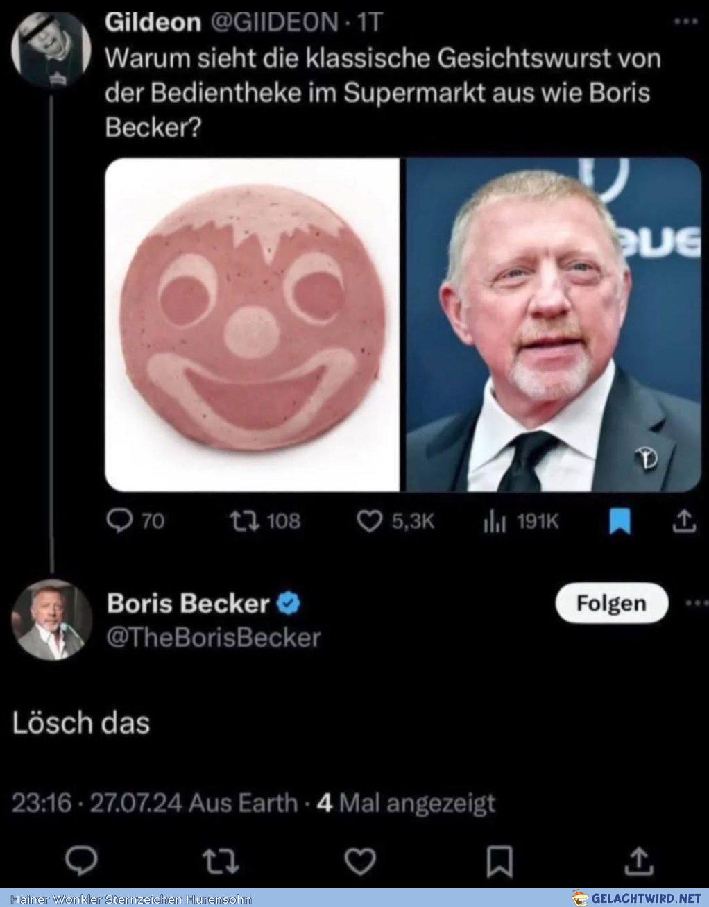 Ey Junge lösch das