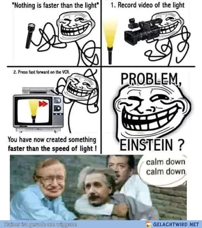 Faster than light