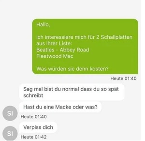 Freundlicher Verkäufer