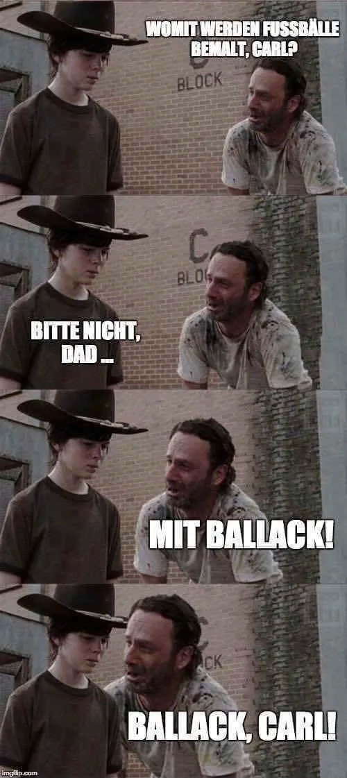 Füße hoch