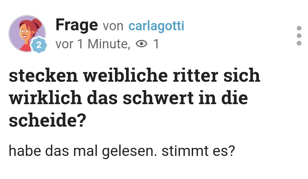 Ganz bestimmt tun sie das
