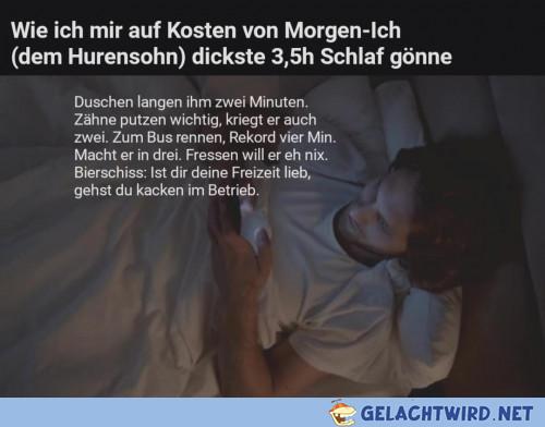 Ganz normale Morgenroutine