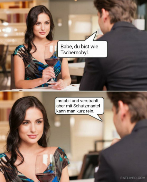 Geiler Anmachspruch