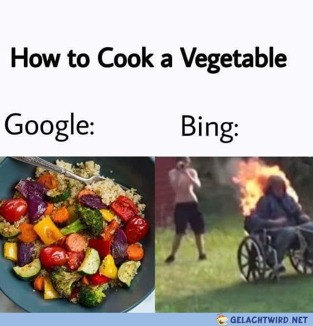 Gemüse kochen