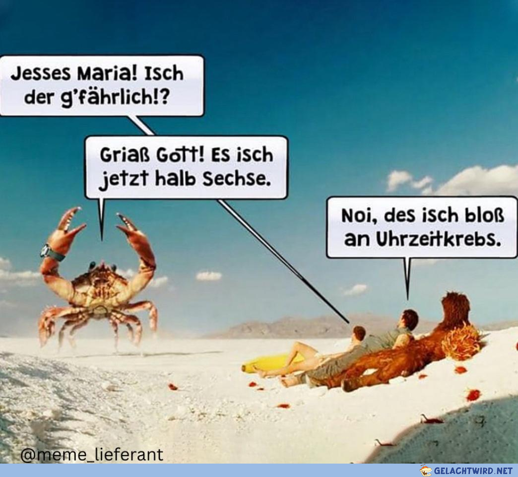 Glück gehabt