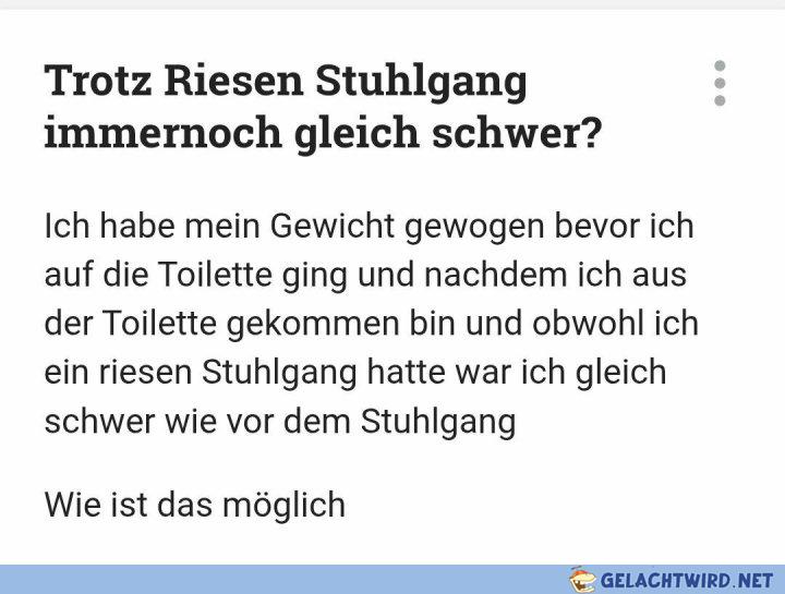 Große Haufen?