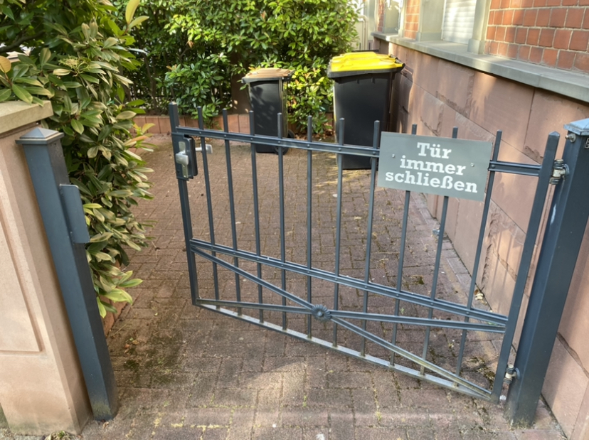 Größeres Schild wird helfen
