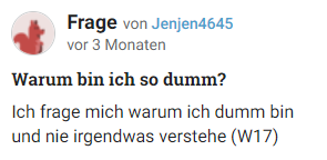Gute Frage