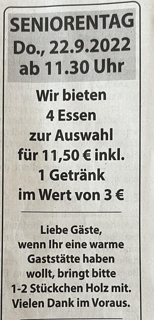 Gutes Angebot!