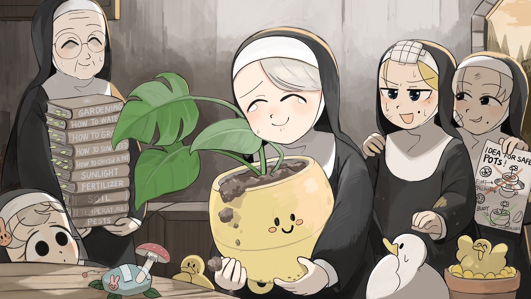 Gärtnerglücknonne