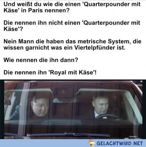 Hab ich anders in Erinnerung