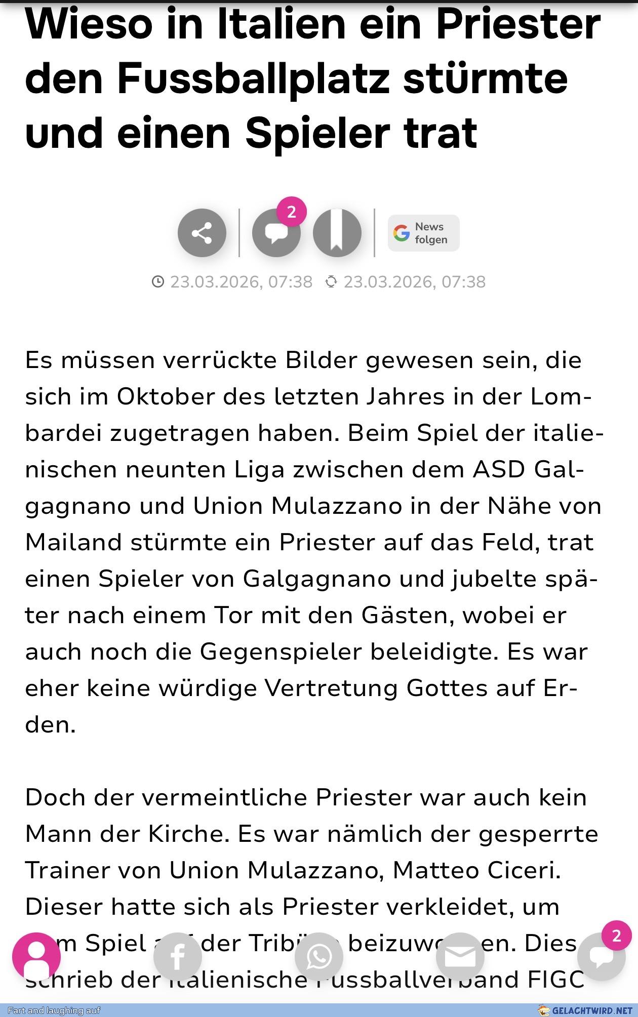 Heilige Scheiße!