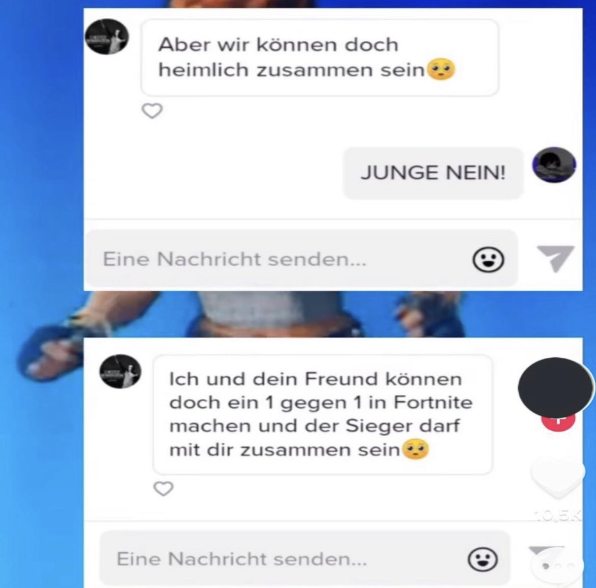 Heimlich zusammen sein